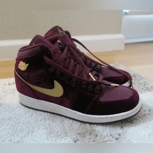 Air Jordan 1 Heiress GG 'velvet'